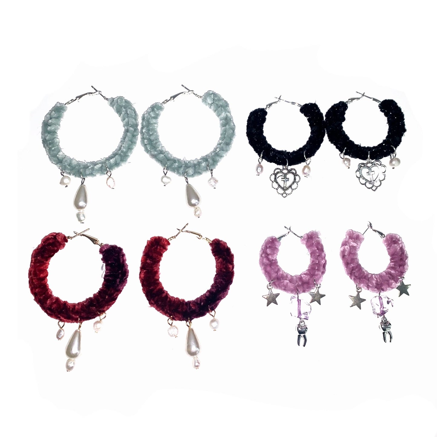 Velvet Hoops