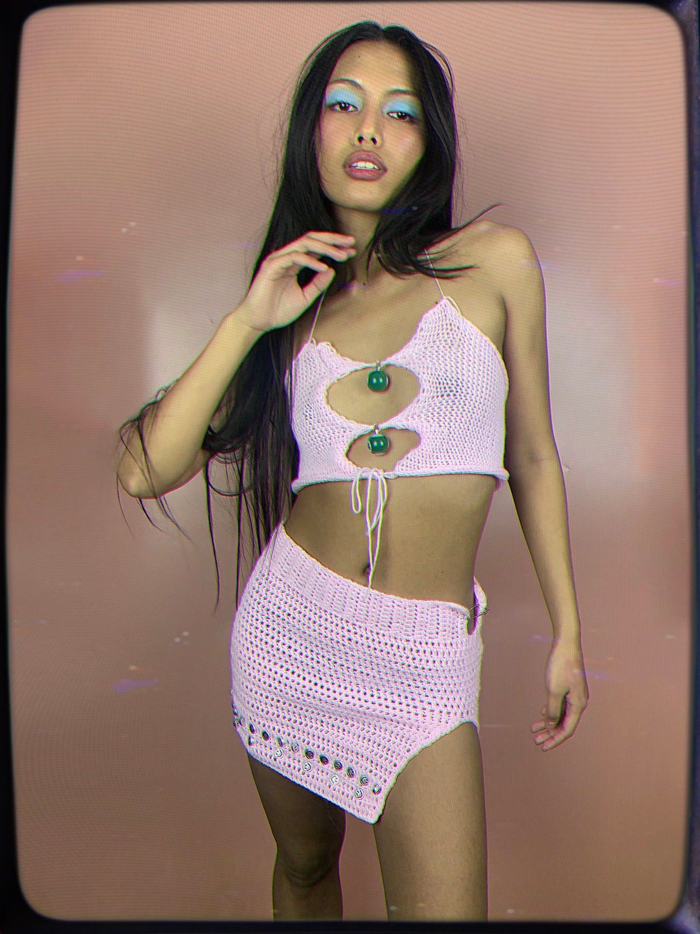 Pink Pool Ball Top
