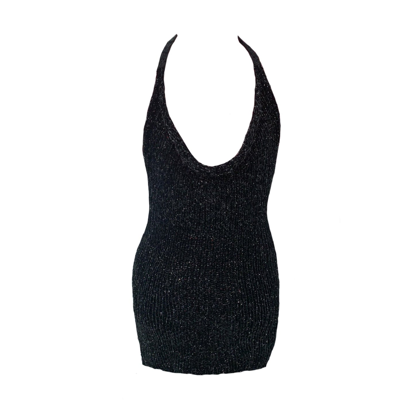 Velvet Halter Mini