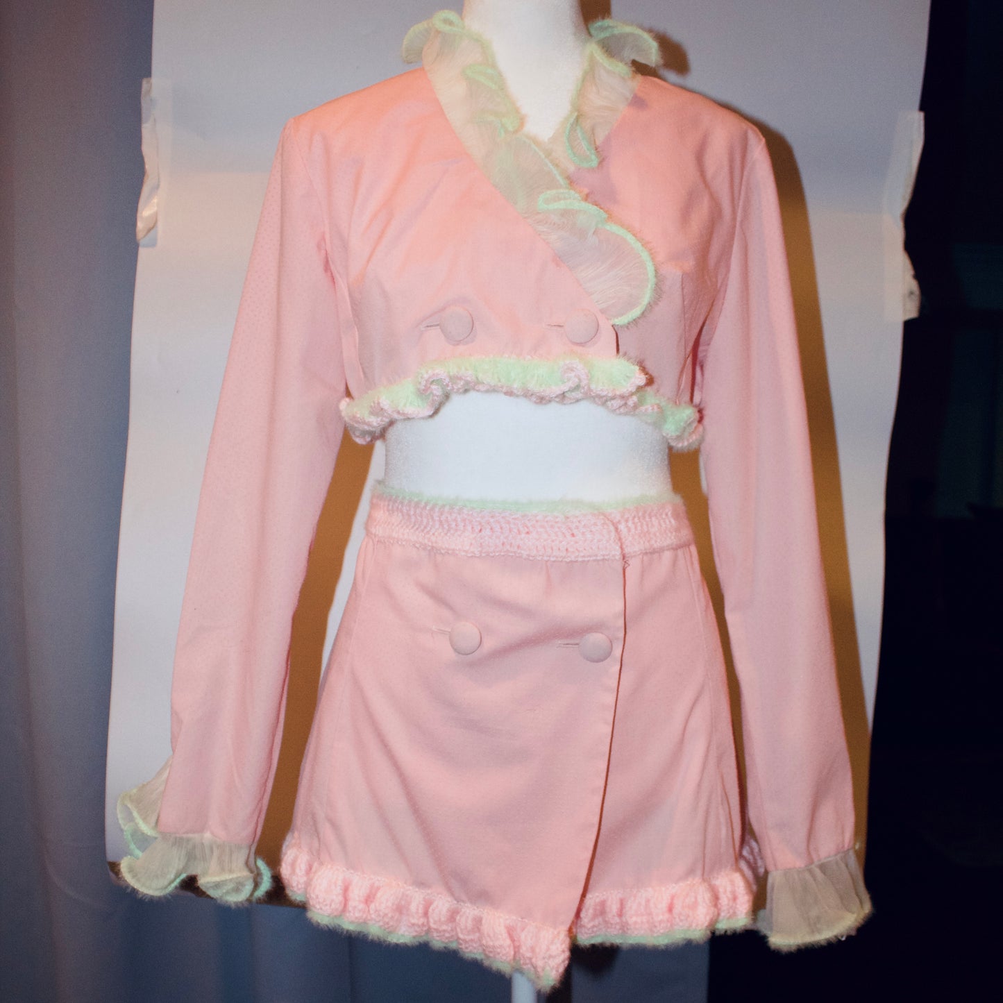 Bubble Gum Jacket Set