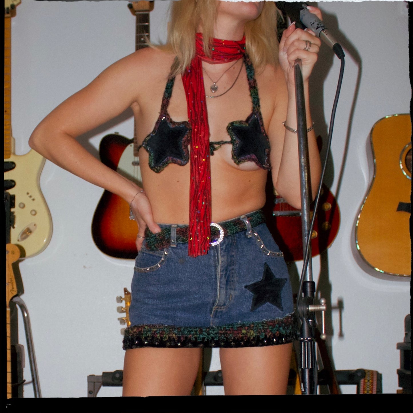 Velvet Star Jean Set