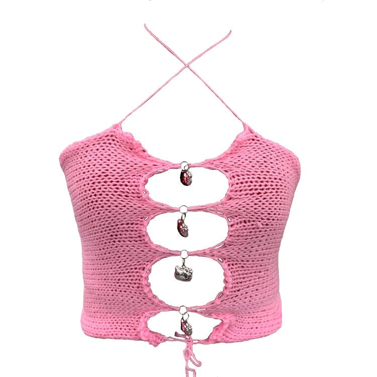 Kitty Locket Top
