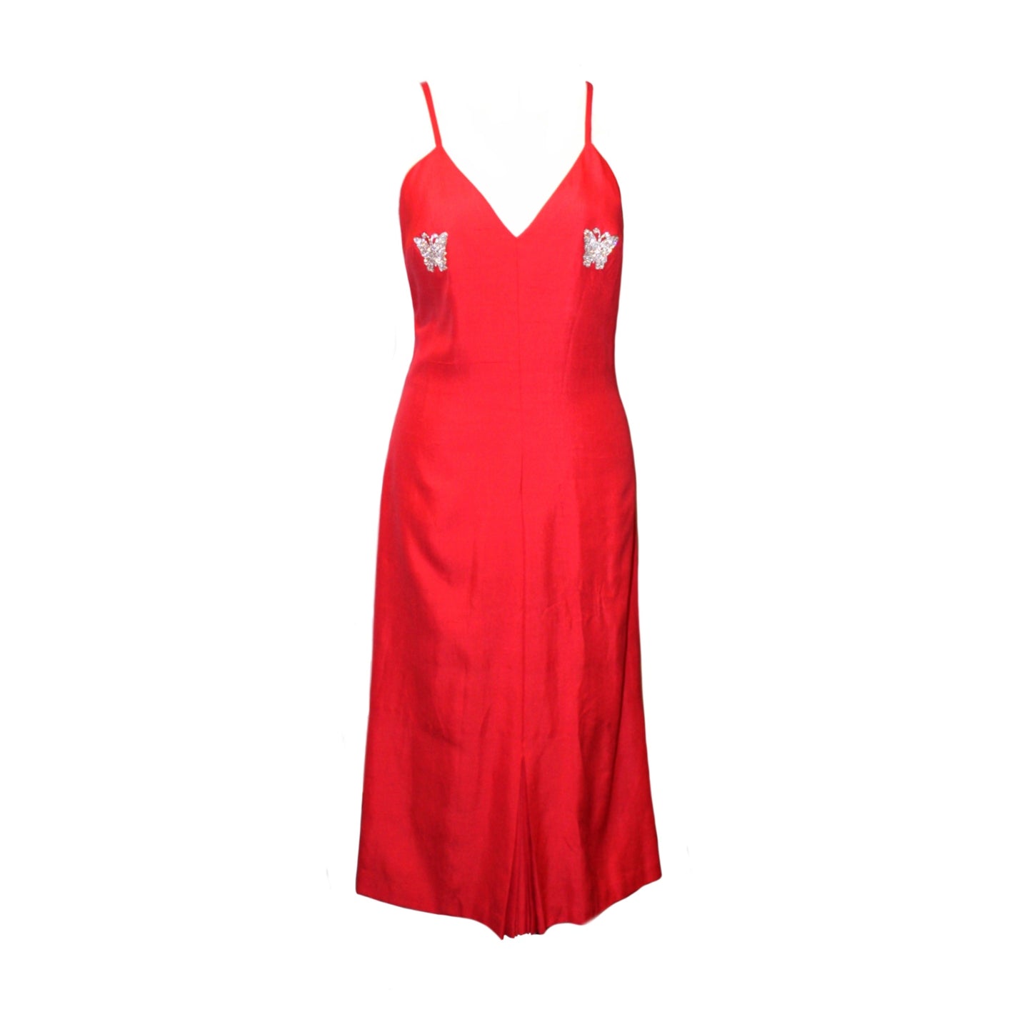 Red Butterfly Bedazzled Dress