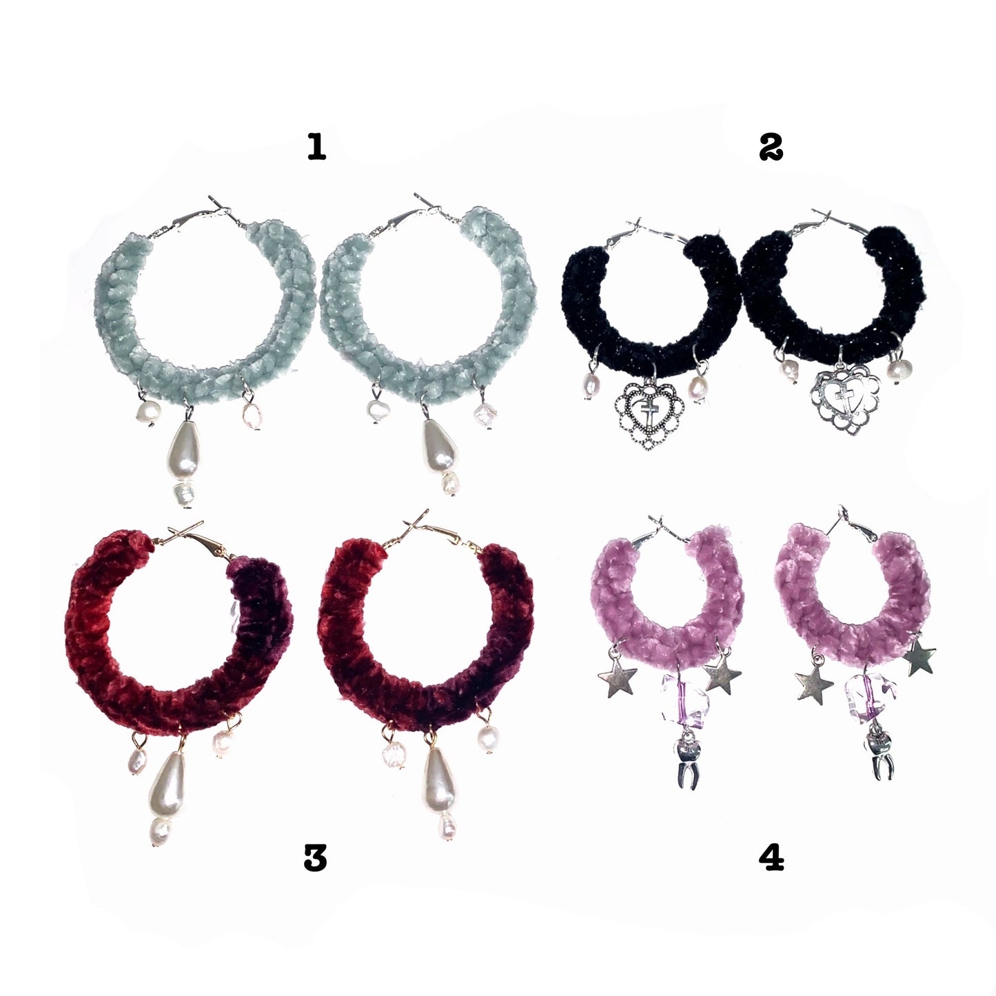 Velvet Hoops