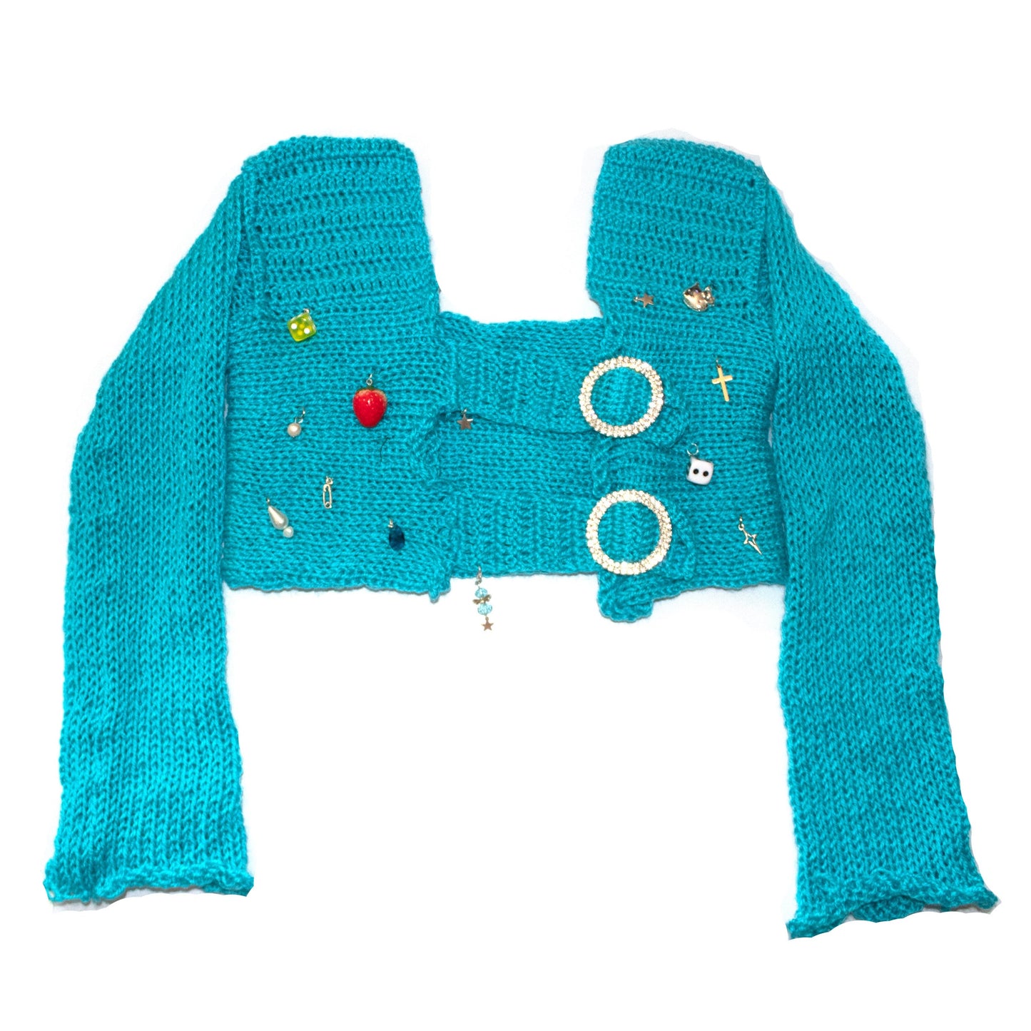 Teal Charm Top