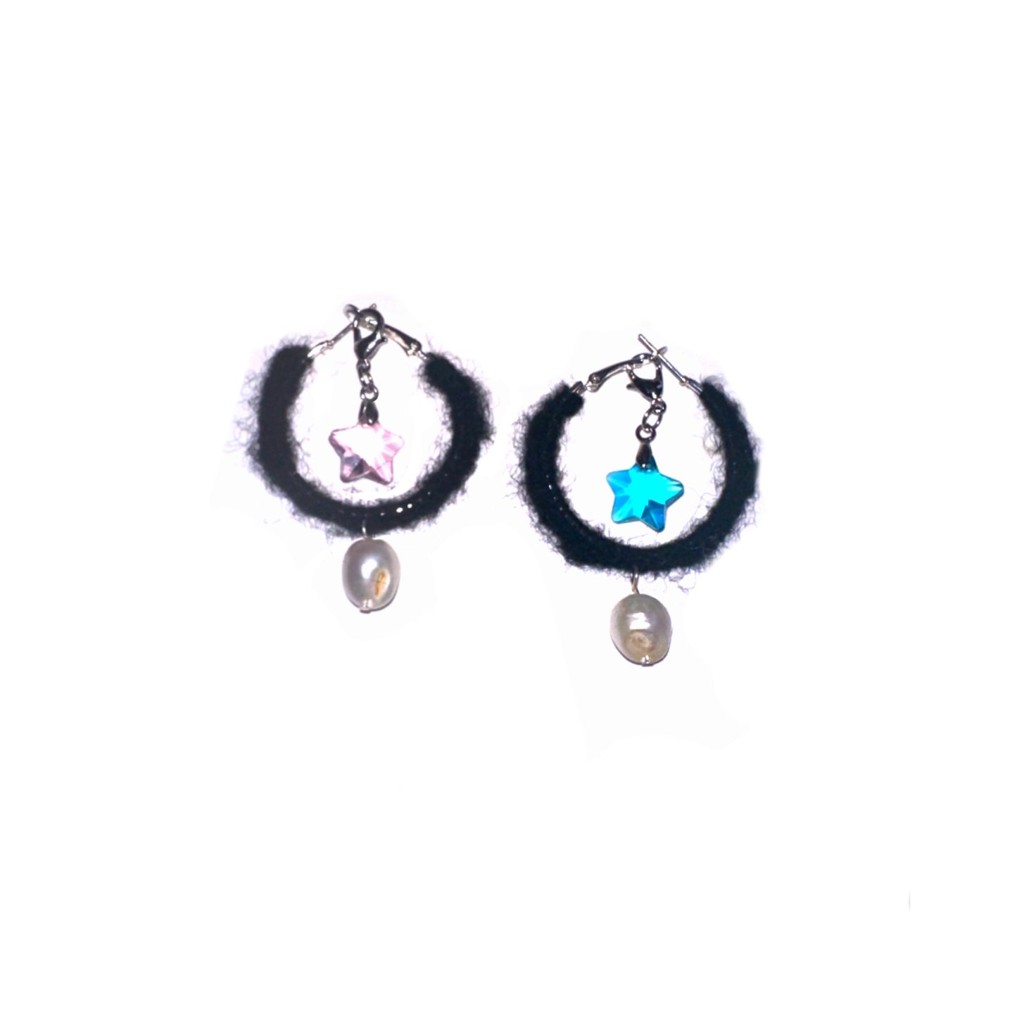 Bay Earrings Set with Handmade Pouch