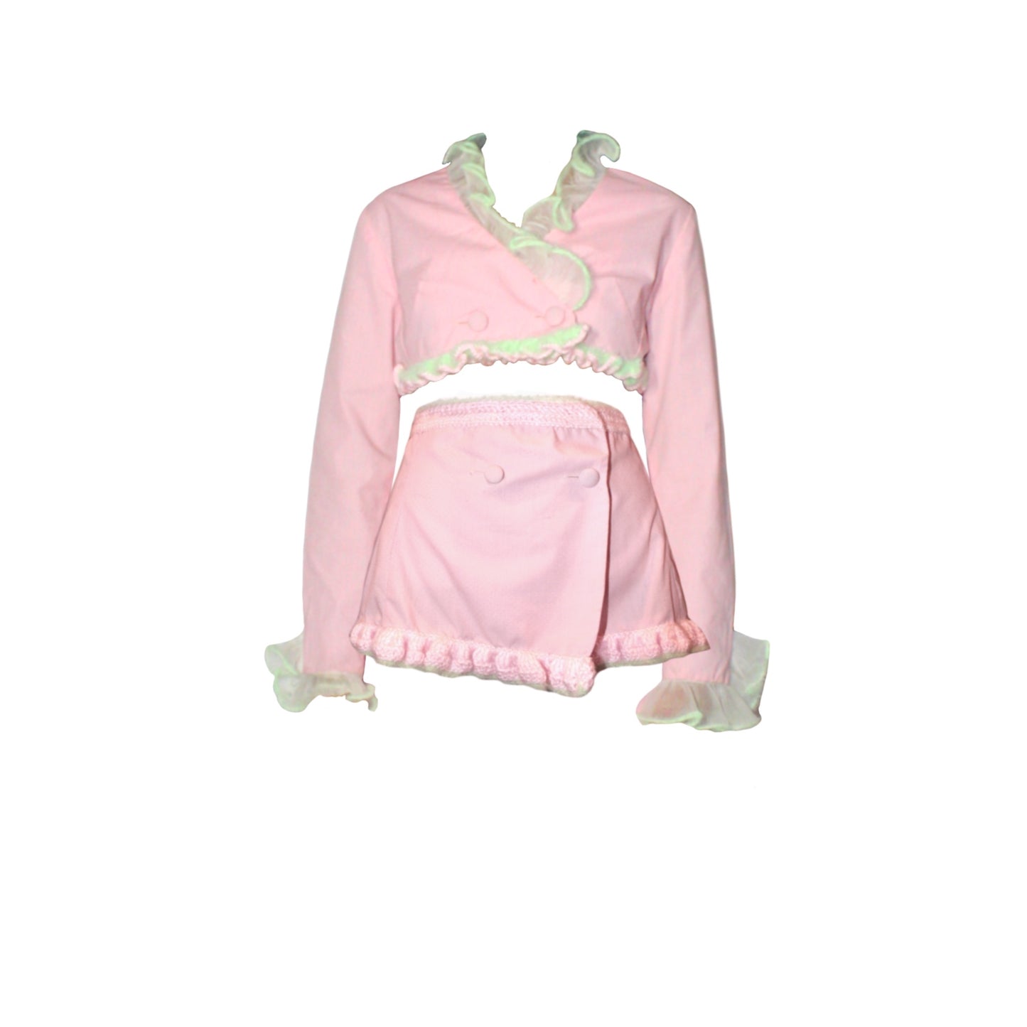Bubble Gum Jacket Set