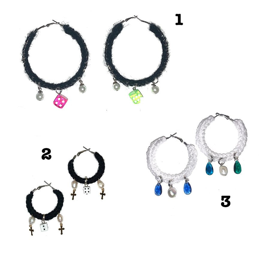 Charm Hoops