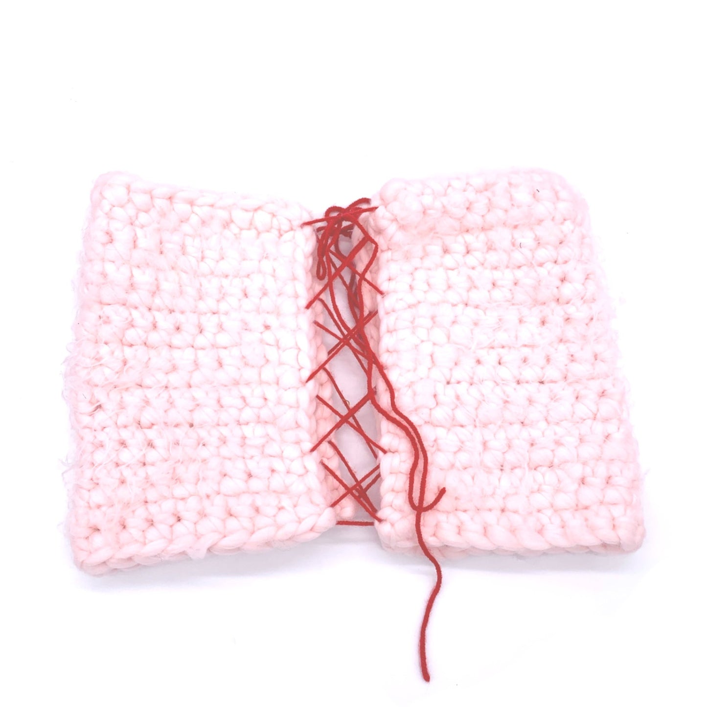 Strawberry Lace Up Mini Skirt
